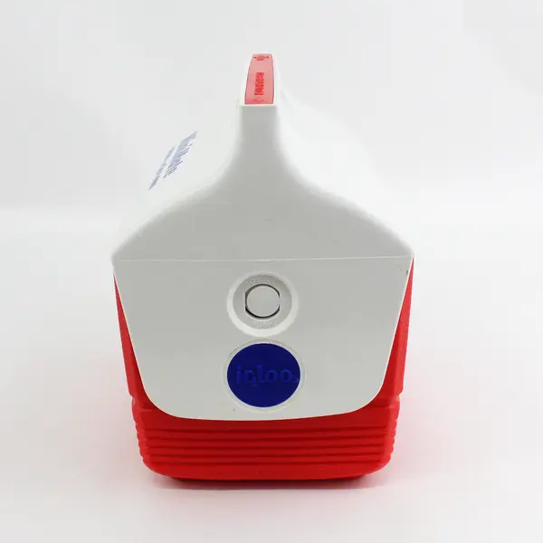 Vintage Igloo Mini Mate Cooler Lunchbox Red And White