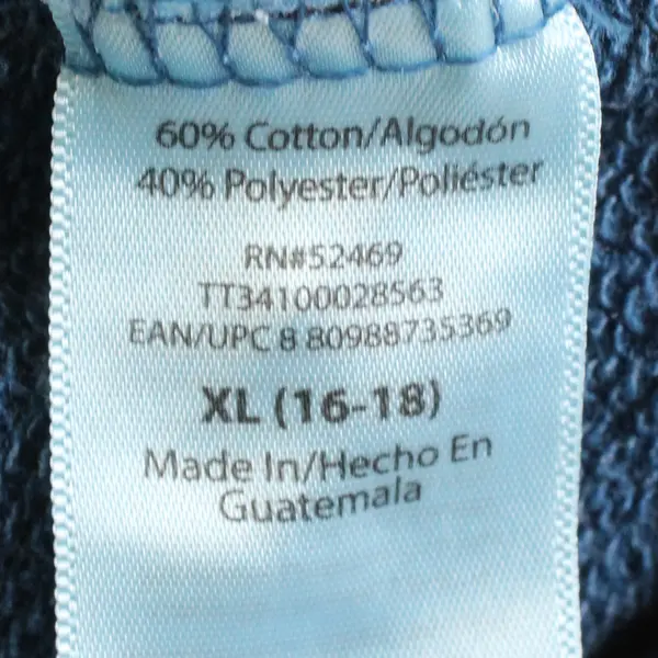 Time And Tru Christmas Gnome Teal Blue Sweatshirt Women's XL 16-18