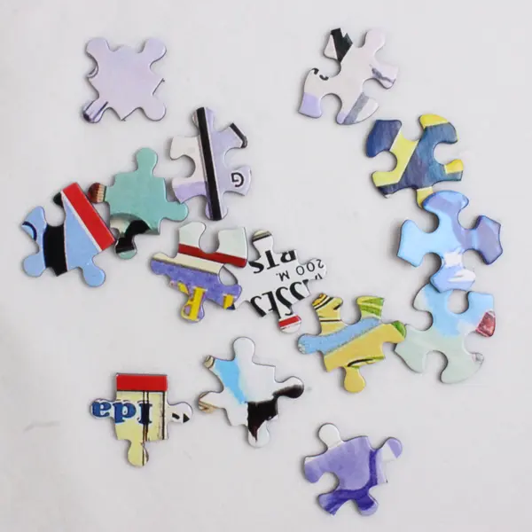 White Mountain Vintage Ski Posters 1000 Pc Jigsaw Puzzle, #932 Complete