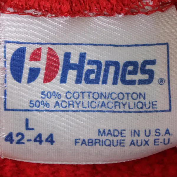 VTG Hanes Four Calling Birds Christmas Crew Neck Sweatshirt Men's Large 42-44