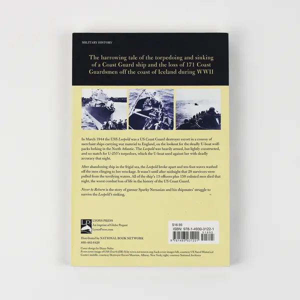 Never to Return by Randall Peffer Robert Nersasian 2018 Paperback Very Good