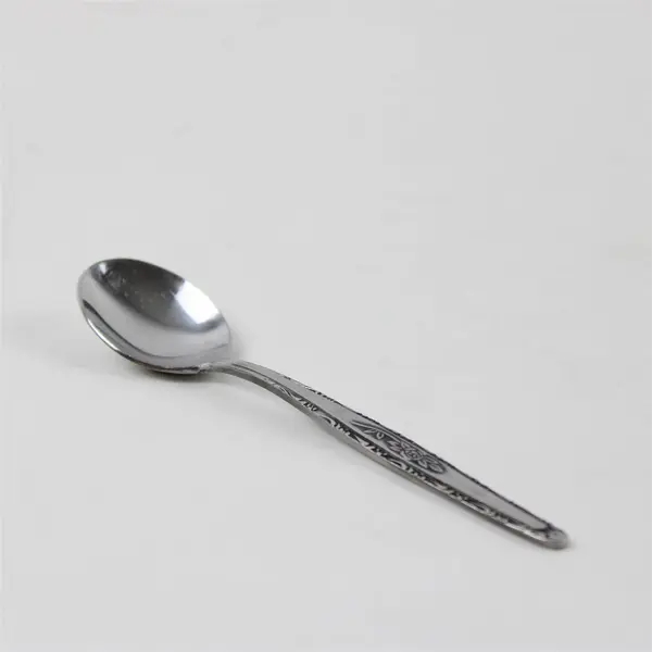 Set of 5 Interpur INR3 Stainless Steel Sugar Spoons 6" 
