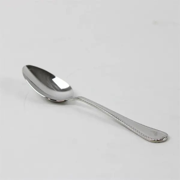 Set of 5 Mikasa Cameo Stainless Place/Oval Soup Spoons