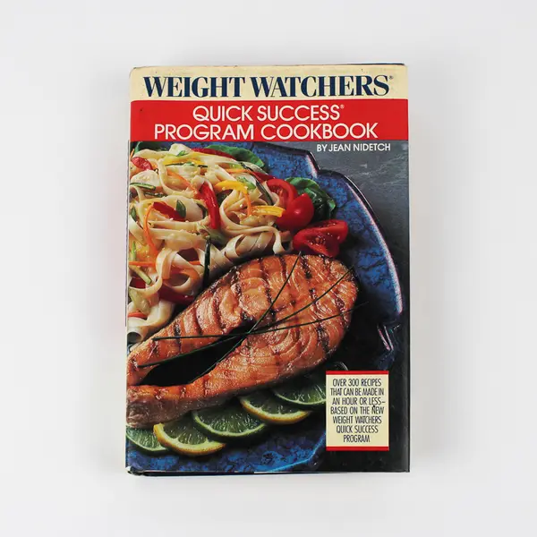 Weight Watchers Quick Success Program Cookbook Jean Nidetch 1989 1st Ed HC DJ