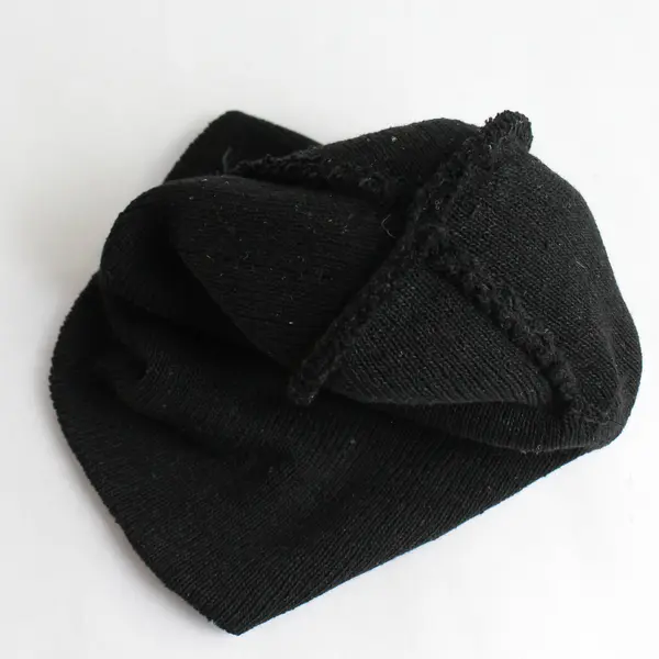 Doctors Without Borders Beanie Adult One Size Black Skull Cap Hat