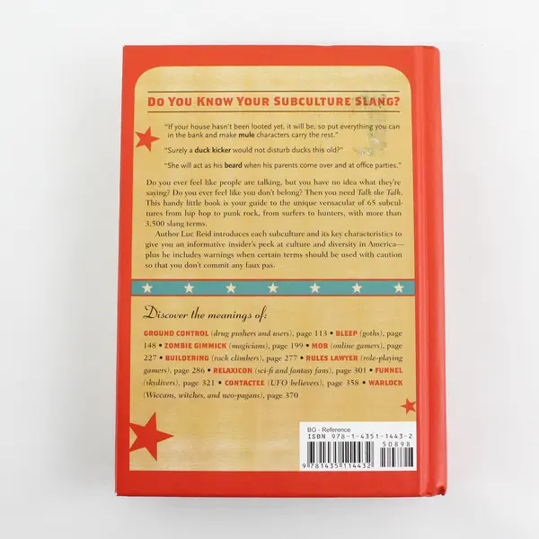 Talk the Talk: The Slang of 65 American Subcultures Hardcover