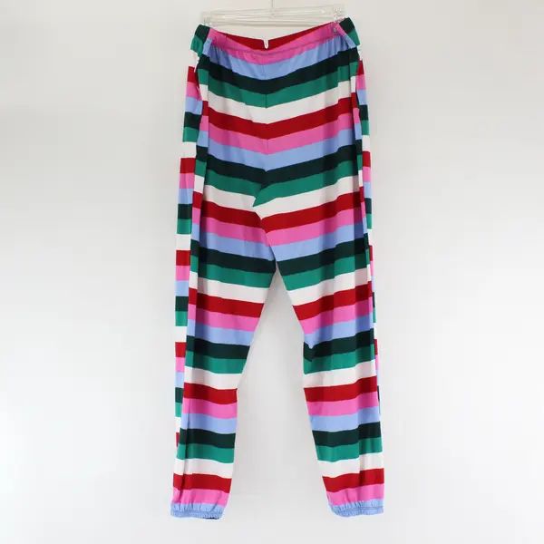 Multicolor Striped Pajama Pants Women's Size XL 16-18