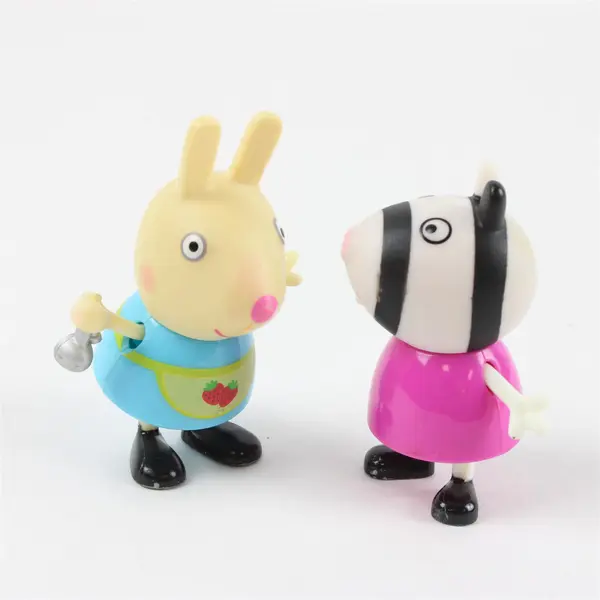 Lot of 6 Peppa Pig Figures Preschool Toy Characters