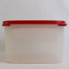 Tupperware Modular Mates 2.6 Liters Container 1620 Red Lid