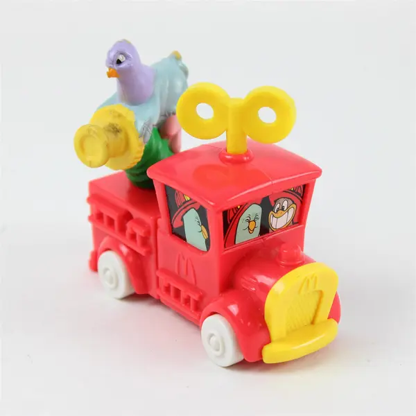 McDonald's 1994 Happy Meal Animaniacs Goodfeathers Fire Truck Toy #2