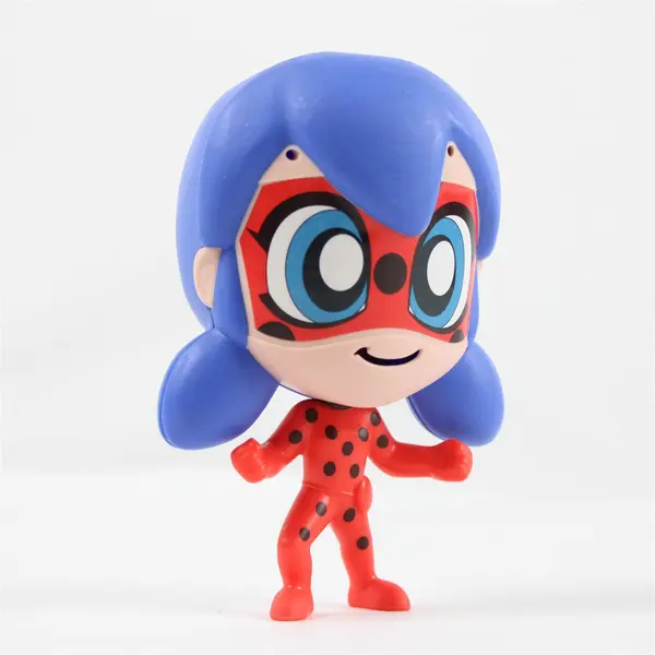 Rare Miraculous Ladybug Burger King Big Head Changing Toy Collectible