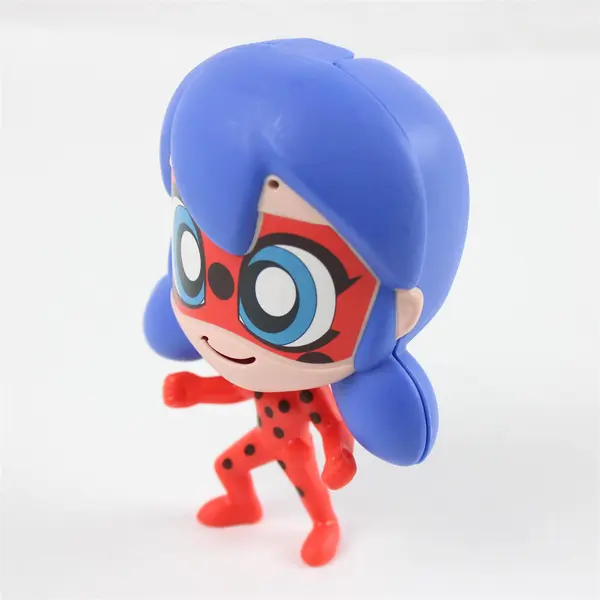 Rare Miraculous Ladybug Burger King Big Head Changing Toy Collectible