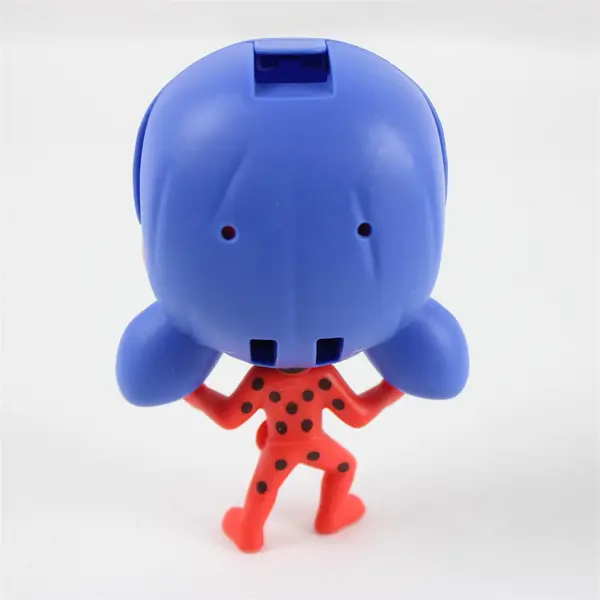 Rare Miraculous Ladybug Burger King Big Head Changing Toy Collectible