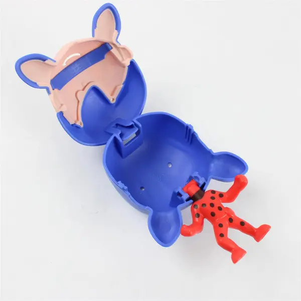 Rare Miraculous Ladybug Burger King Big Head Changing Toy Collectible