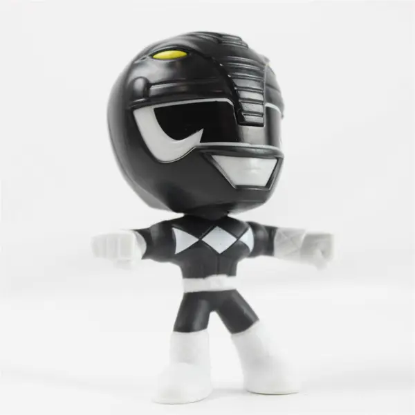 Burger King 2018 Power Rangers 25th Anniversary Black Power Ranger Toy Figure