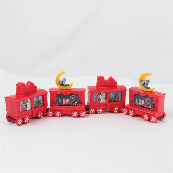 Mixed Lot of Train Cars & Figurines - Sing & Barbie