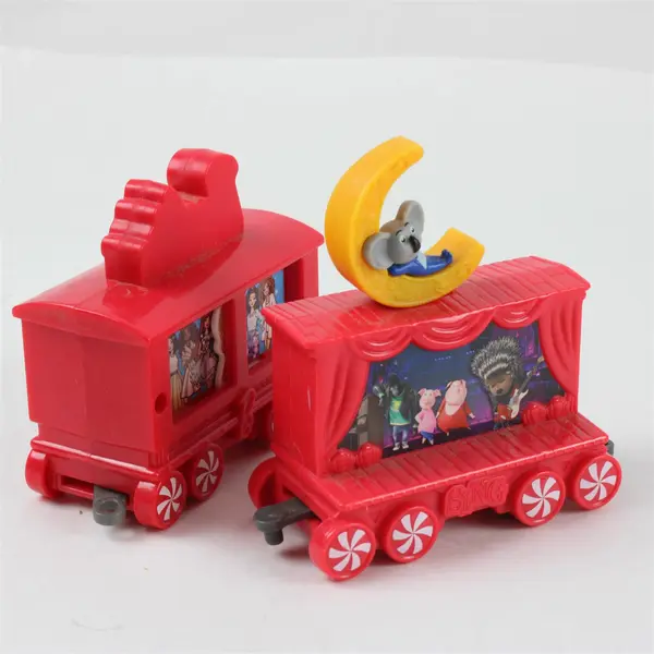 Mixed Lot of Train Cars & Figurines - Sing & Barbie