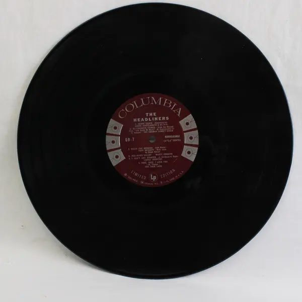 The Headliners Columbia Record Club 5th Anniversary Vinyl Record