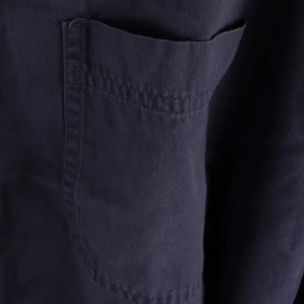 Eddie Bauer Solid Purple Color Long Sleeve Button Up Shirt 100% Cotton Men's 3XL