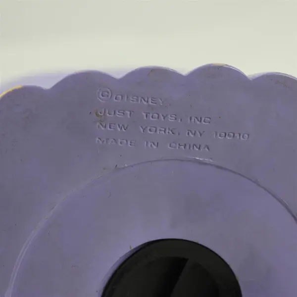 Disney Minnie Mouse Chair Plastic Coin Bank Just Toys Inc A2169 Collectible