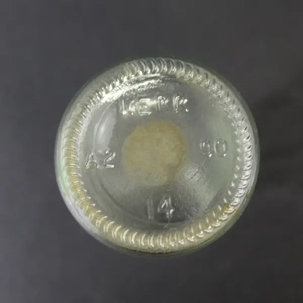 Vintage Kerr 7 Ounce Clear Swirl Glass Pepsi Bottle