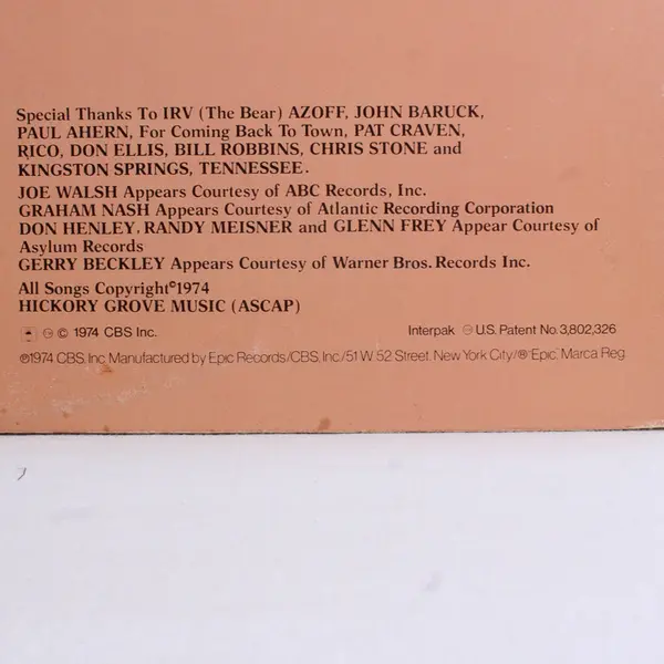 Dan Fogelberg Souvenirs 12"  Vinyl Record