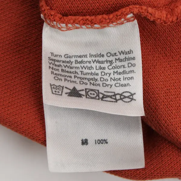 Eddie Bauer Solid Brick Red Color Short Sleeve Polo Shirt 100% Cotton Men's 3XL