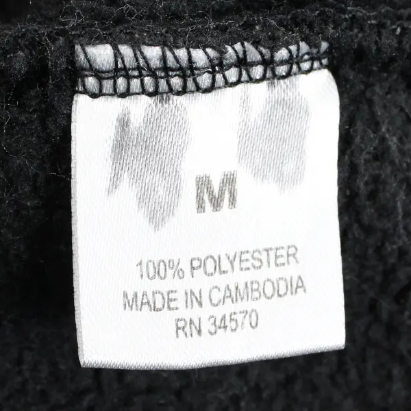 Jason Maxwell Black Zip-Up Fleece Vest Women's Size Medium