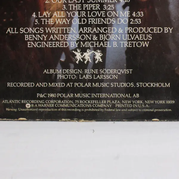 ABBA Super Trouper 12"  Vinyl Record 