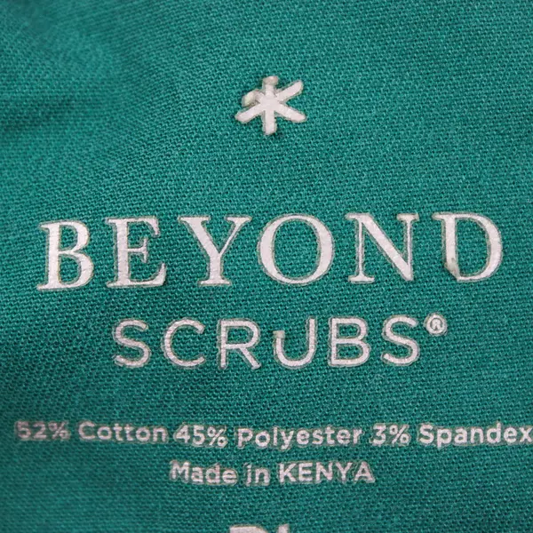 Beyond Scrubs Vibrant Green Wide-Leg Cargo Pants Women's Size PL