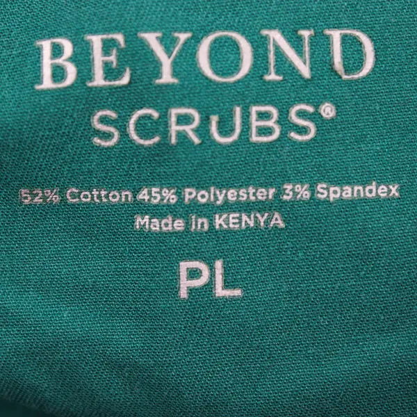 Beyond Scrubs Vibrant Green Wide-Leg Cargo Pants Women's Size PL