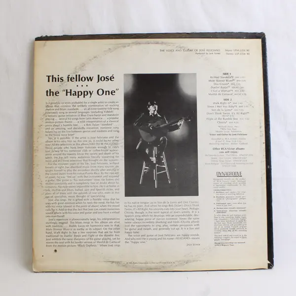  The Voice And Guitar Of José Feliciano - RCA Victor