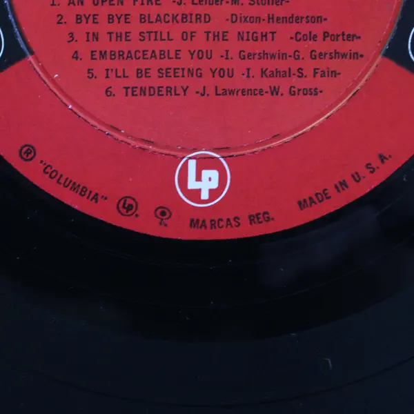 Open Fire, Two Guitars Johnny Mathis 12"  Vinyl Record