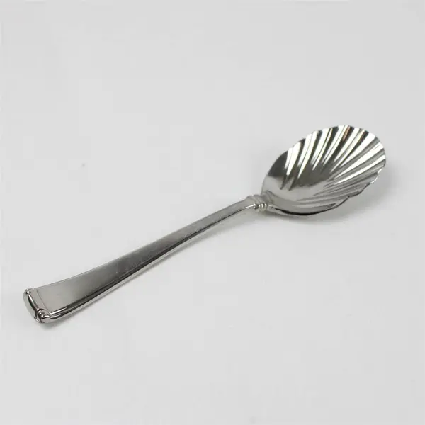 Lot of 3 Gorham Column & Frosted Stainless 2 Place/Soup Spoons & A Sugar Spoon