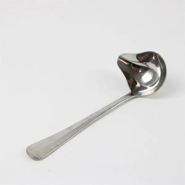 Lot of 2 Wallace Silversmiths Kensington Stainless Solid Serving Fork & Ladle