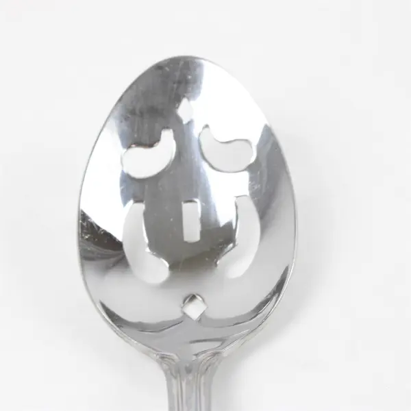 Lot of 2 Oneida Tress Stainless Pierced Tablespoon & Tablespoon