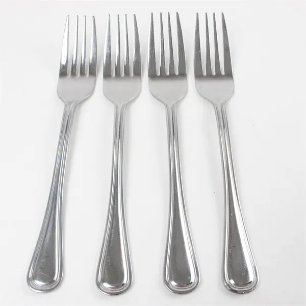 Set of 4  Oneida Tress Stainless Individual Salad Forks