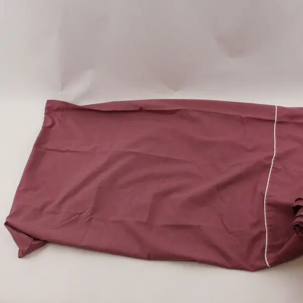 Lot Of 3 Stevens Solid Purple Queen Bed Set (1 Pillowcase, 1 Flat, 1 Fitted)