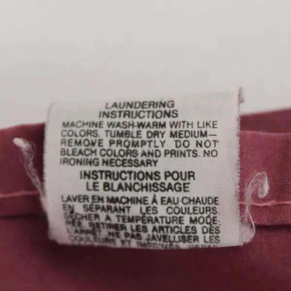 Lot Of 3 Stevens Solid Purple Queen Bed Set (1 Pillowcase, 1 Flat, 1 Fitted)