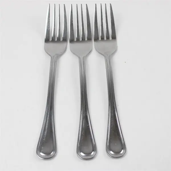 Set of 3 Oneida Tress Stainless Individual Salad Forks