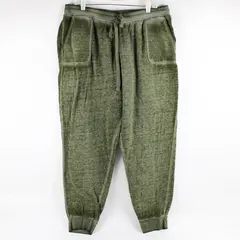 Pink Rose Green Joggers Sweatpants Women's Size 2X