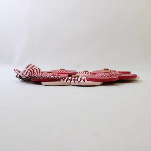 Cupid's Collection 12" Wood Heart Wreath Romantic Wall Door Decor