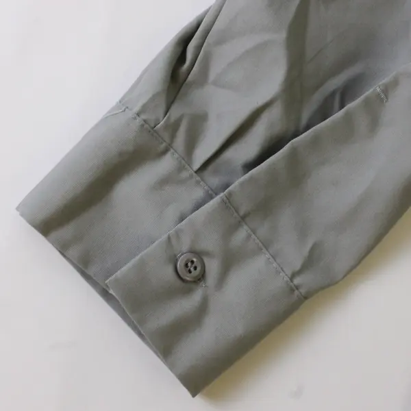 Mainspring MS14 Gray Uniform Button-Up Men's Size XL RG
