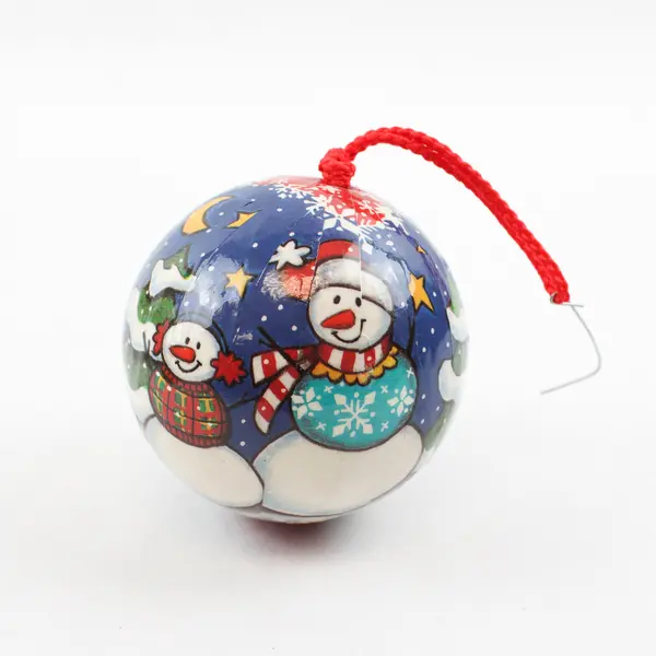 Mixed Lot Christmas Ornaments Jingle Bells & 2 Decorated Bulbs