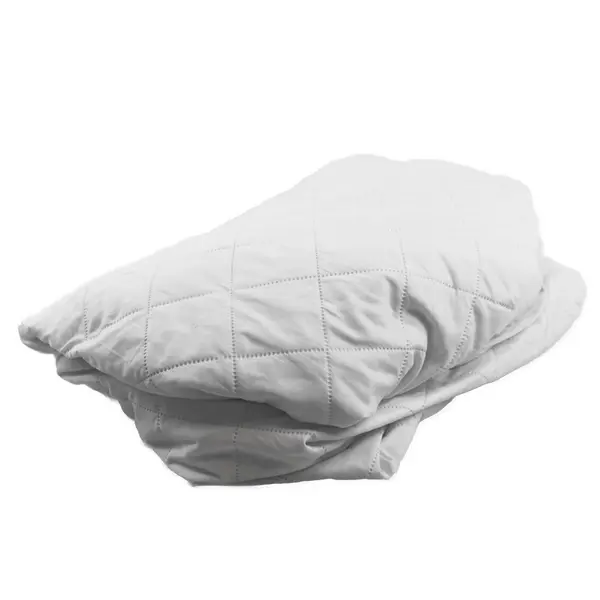 Mainstays Solid White Color 100% Polyester King Fitted Mattress Cover 76" x 80"