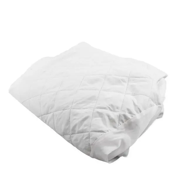Mainstays Solid White Color 100% Polyester King Fitted Mattress Cover 76" x 80"