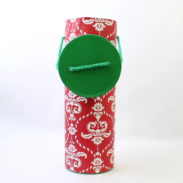 Christmas Wine Bottle Gift Box Holiday Wine Gift Bag Carrier