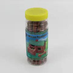 Maxim Tumble Tree Timbers Micro Timbers 50 Piece Log Cabin Set Complete