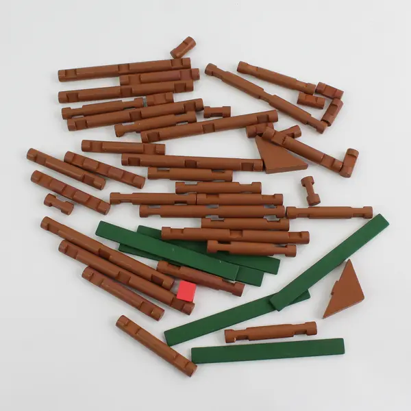 Maxim Tumble Tree Timbers Micro Timbers 50 Piece Log Cabin Set Complete