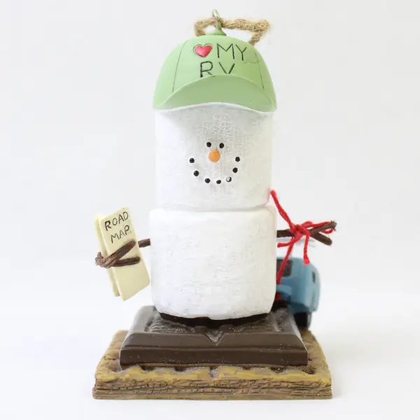 Original S'mores Midwest I Love My RV Christmas Ornament